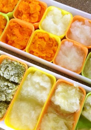 圧力鍋で離乳食〜野菜-レシピのメイン写真