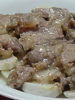 豚肉と里芋の梅肉蒸し-レシピのメイン写真
