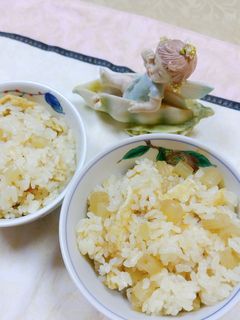 簡単ふきごはん油揚げ入り-レシピのメイン写真