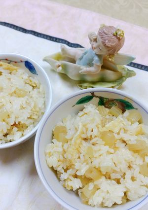 簡単ふきごはん油揚げ入り-レシピのメイン写真