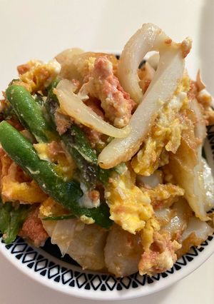 ちくわインゲン卵-レシピのメイン写真