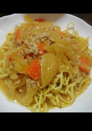 簡単♪給食風味噌焼きそば-レシピのメイン写真