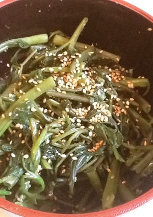 空芯菜 中華おひたし-レシピのメイン写真