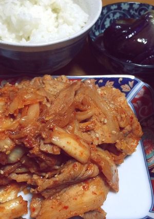 簡単＊Korean＊豚キムチ☆-レシピのメイン写真