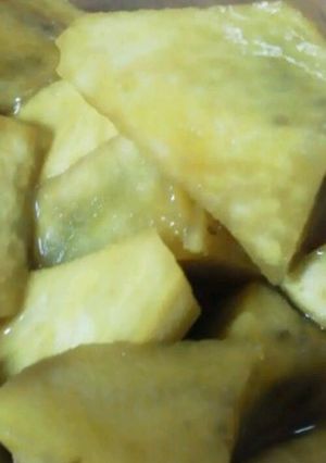 ルクエでサツマイモのレモン煮-レシピのメイン写真
