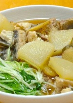 水菜のための！？簡単ブリのアラ煮-レシピのメイン写真
