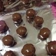 パリッっとしっとりプチチョコケーキ