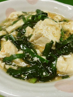 *ニラ豆腐*-レシピのメイン写真