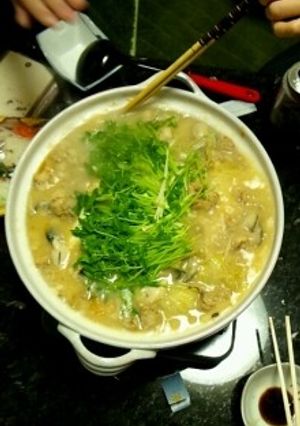 ２月１４日晩飯　【石狩鍋】-レシピのメイン写真