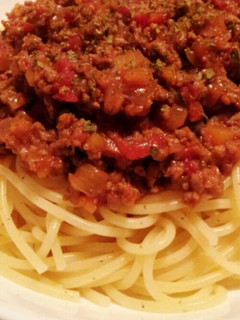 家にある材料で!本格ボロネーゼパスタ-レシピのメイン写真