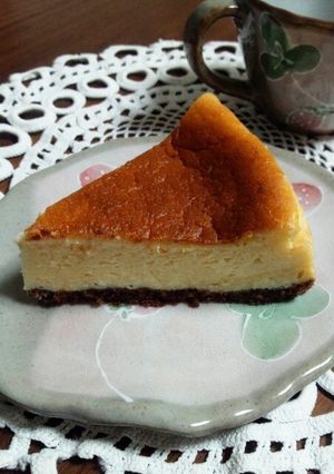 簡単!なのに絶品チーズケーキ☆-レシピのメイン写真