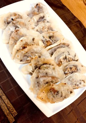 ひじきの煮物をリメイク☆アレンジ餃子-レシピのメイン写真