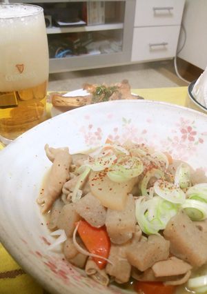 オイスターソースが決め手！もつ煮♪-レシピのメイン写真