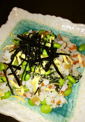枝豆たっぷり‼手間いらずちらし寿司‼-レシピのメイン写真