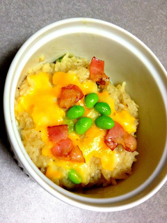 簡単!枝豆とチーズオニオンリゾット-レシピのメイン写真