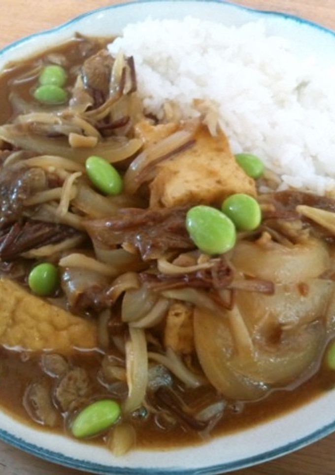 厚揚げときのこの和風カレー-レシピのメイン写真