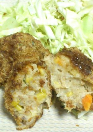 衣に特徴あり？ツナツナコロッケ(^^)v-レシピのメイン写真