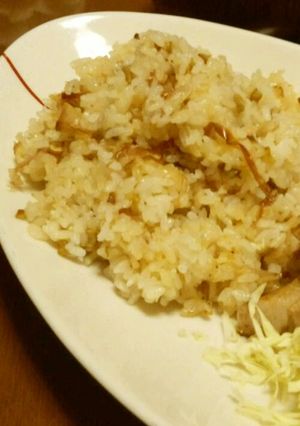 ごぼうとかつおぶしのご飯-レシピのメイン写真