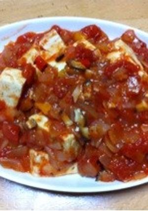 豆腐のトマトソース-レシピのメイン写真