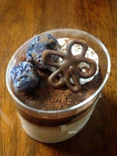 生チョコベリープリン-レシピのメイン写真