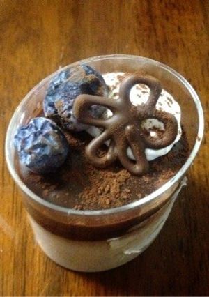 生チョコベリープリン-レシピのメイン写真