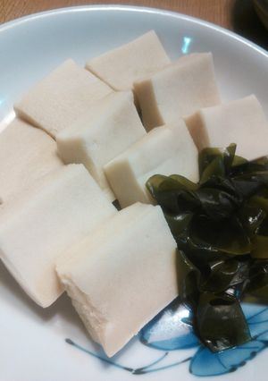 生わかめと高野豆腐の含め煮-レシピのメイン写真