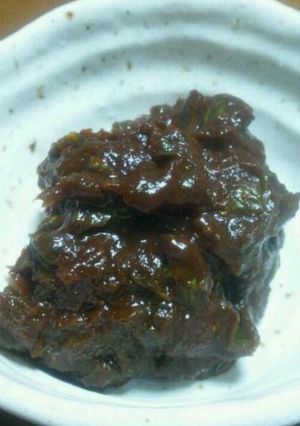 ご飯、お酒の共に☆ふき味噌(甘さ控えめ)-レシピのメイン写真