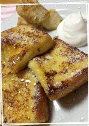 フワフワ〜♪フレンチトースト♡-レシピのメイン写真