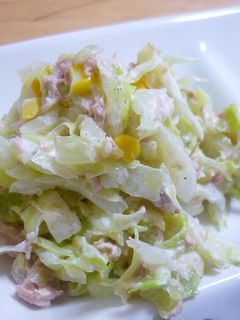 キャベツのツナサラダ-レシピのメイン写真