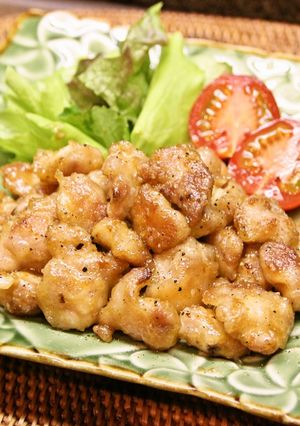 鶏なんこつのオイマヨガーリック炒め-レシピのメイン写真