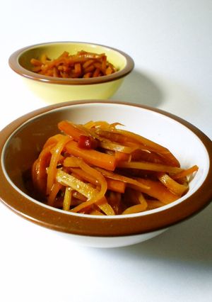 電子レンジで♪人参のきんぴら風-レシピのメイン写真
