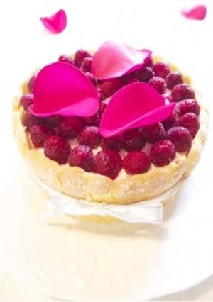 ホワイトデーに！ピンクのショートケーキ-レシピのメイン写真