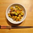 簡単♪さつまいもと枝豆のおかかマヨサラダ