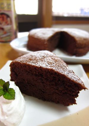スフレチョコレートケーキ-レシピのメイン写真