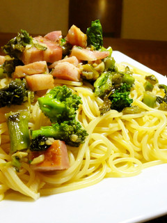 シンプル♪簡単♪菜の花パスタ♪-レシピのメイン写真