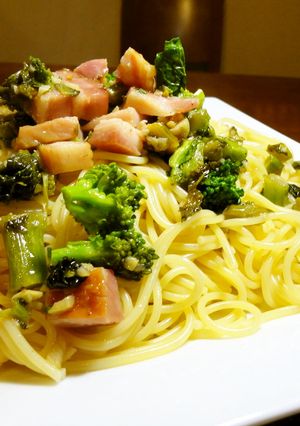 シンプル♪簡単♪菜の花パスタ♪-レシピのメイン写真
