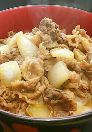 新玉ねぎLOVEサン専用♥甘辛味の牛丼-レシピのメイン写真