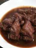 圧力鍋使用☆鶏肉手羽元赤ワイン煮込み