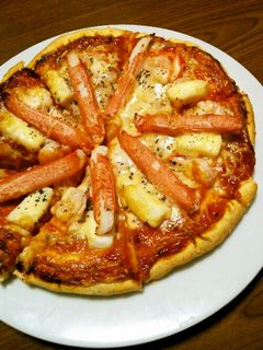 ♬お手軽シーフードピザ♬-レシピのメイン写真