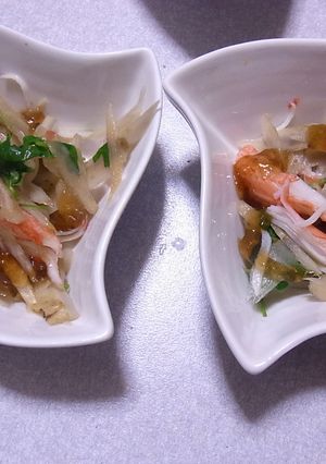 さっぱりカニ小鉢-レシピのメイン写真