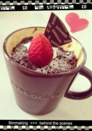 ふわふわ♡マグカップケーキ-レシピのメイン写真