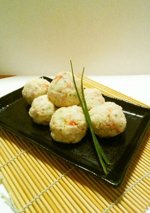 かにかまで☆しんじょう揚げ｡.:*☆-レシピのメイン写真