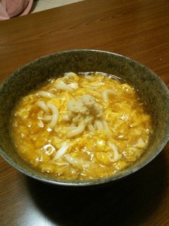 風邪ひきさんに♪鶏卵うどん♪-レシピのメイン写真