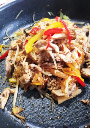 簡単♪焼き肉のタレでチャプチェ風☆-レシピのメイン写真