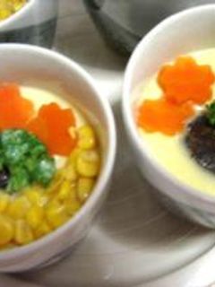 レンジで茶碗蒸し-レシピのメイン写真