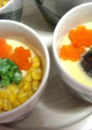 レンジで茶碗蒸し-レシピのメイン写真