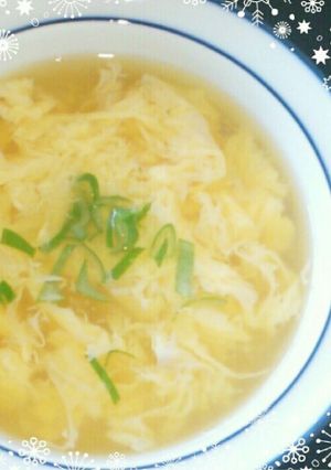 ふんわり玉子★中華風の《かき玉スープ》-レシピのメイン写真