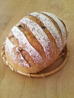 クランベリーとけしの実のカンパーニュ-レシピのメイン写真