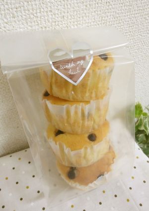 混ぜるだけのチョコチップマフィン♪-レシピのメイン写真