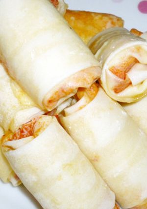 キムチとチーズの春巻き-レシピのメイン写真